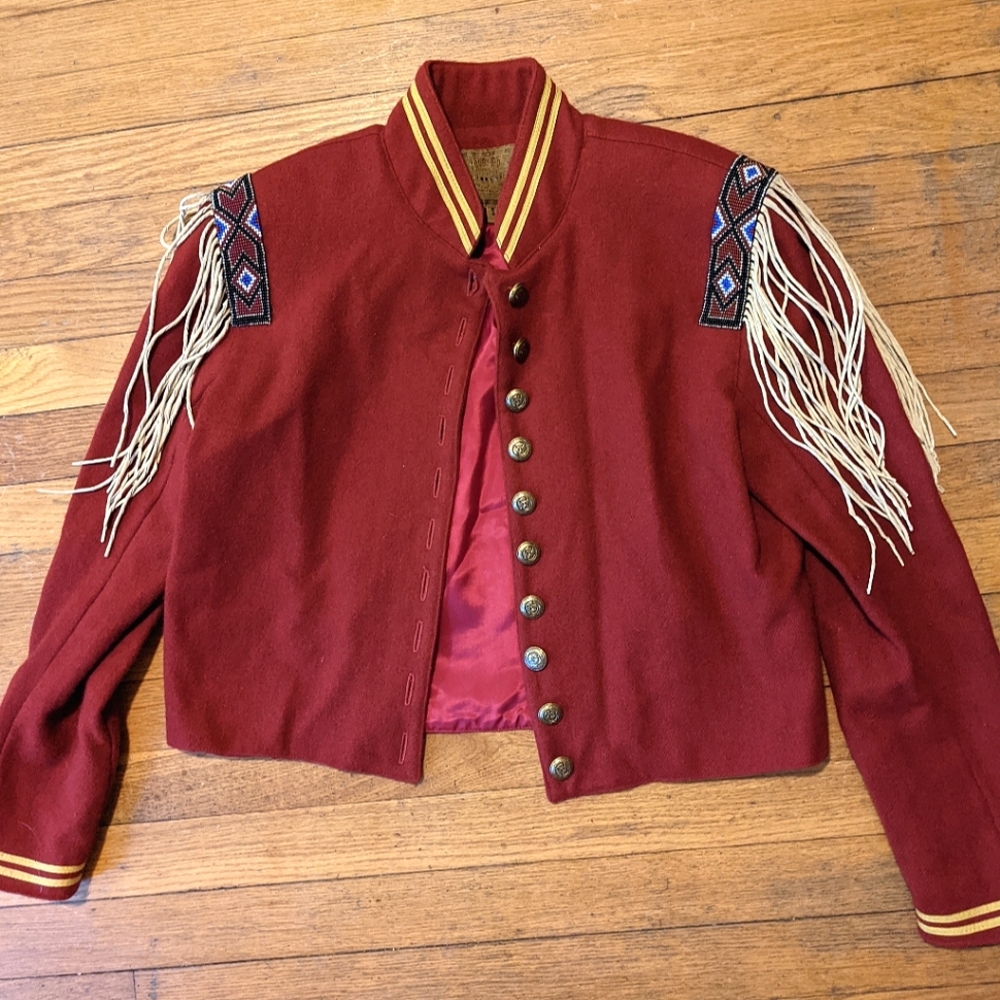 Double D Ranch Wear, Women's Wool & Pig Suede Jacket